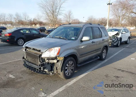 2005 Honda Cr-V Ex из США, поврежденный, VIN JHLRD78855C041568